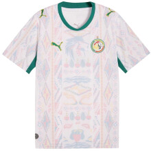 (L, White/Green) Puma Mens World Cup 2026 Senegal Home Shirt