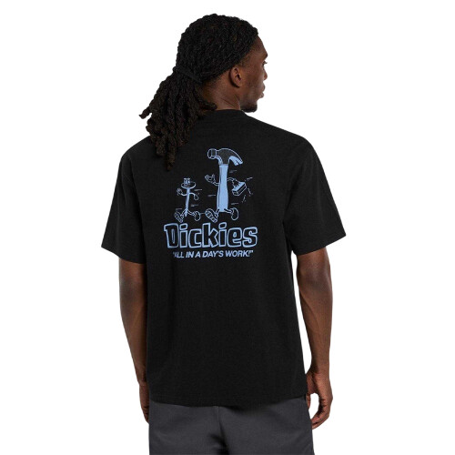 Dickies (M, Black) Dickies Mens Graphic Print T-Shirt 1