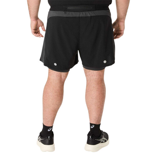 Asics Asics Mens Road 2 in 1 Running Shorts 1