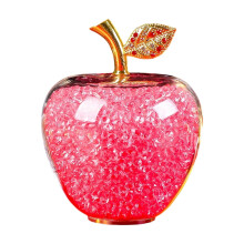 Crystal Apple Ornament Handcrafted Glass 1 Piece 3.94x2.95