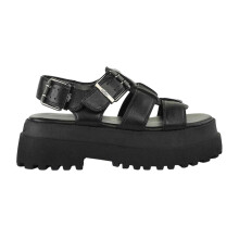 Buffalo Womens/Ladies Fisherman Vegan Flat Sandals