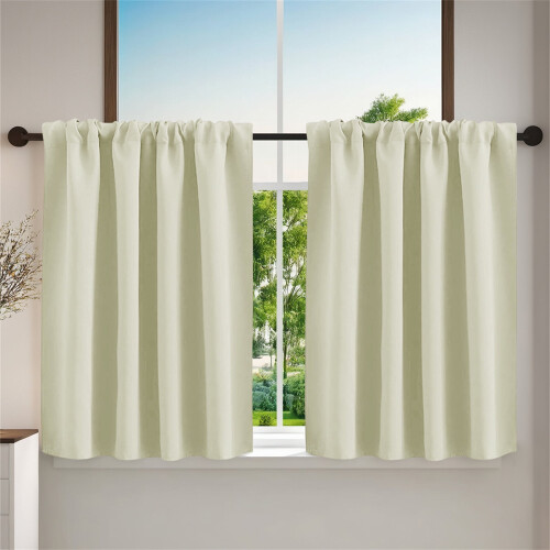 Solid Color Curtains for Living Room, Bedroom, Kitchen