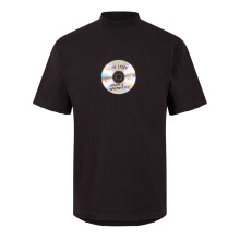 (XS, Washed Black) Balenciaga Mens Short-Sleeved Valentine's Day T-Shirt