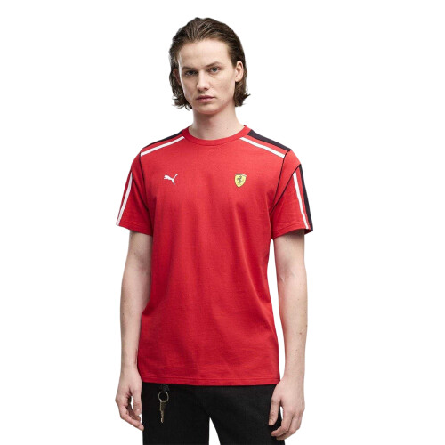 Ferrari (M, Rosso Red) Ferrari Mens T-Shirt 2
