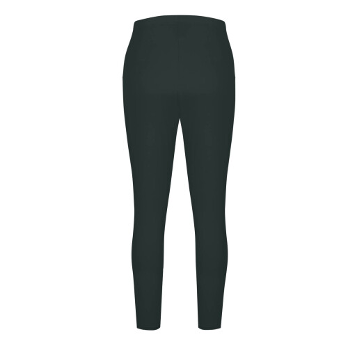 Women's Plus Size Dark Gray Ankle-Length Lounge Pants with 2