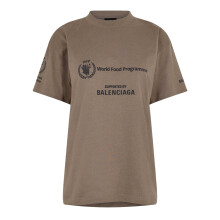(6 UK, Yellow/Black) Balenciaga Womens/Ladies World Food Programme T-Shirt