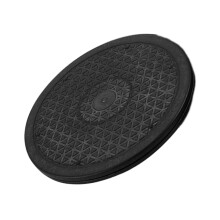 Clay Sculpture Turntable Black Plastic Round 360 Rotating