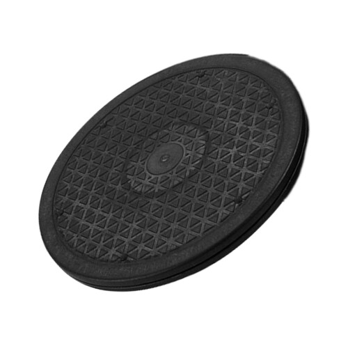Clay Sculpture Turntable Black Plastic Round 360 Rotating