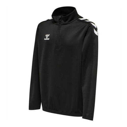 Hummel (S, Black) Hummel Mens Core XK Polyester Half Zip Sweatshirt 2
