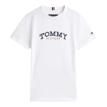 (6 Years, White) Tommy Hilfiger Childrens/Kids Monogram Cotton T-Shirt