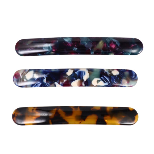 Acetate Hairpin for Women 3 pcs