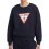 Guess (L, Ocean Blue) Guess Mens Triangle Oversized Sweatshirt 1