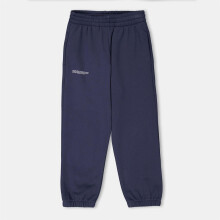(11-12 Years, Navy Blue) Pangaia Childrens/Kids 365 Cotton Logo Jogging Bottoms