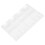 White Plastic Watercolor Palette Mixer 1pc 3