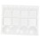 White Plastic Watercolor Palette Mixer 1pc 4