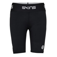 (10 UK, Black/White) Skins Womens/Ladies Series-1 Compression Shorts