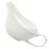 White Ceramic Gravy Boat with Ergonomic Handle 7.8 Inch 8