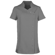 (22, Dark Grey) Premier Womens/Ladies *Orchid* Tunic / Health Beauty & Spa / Workwear (Pack of 2)