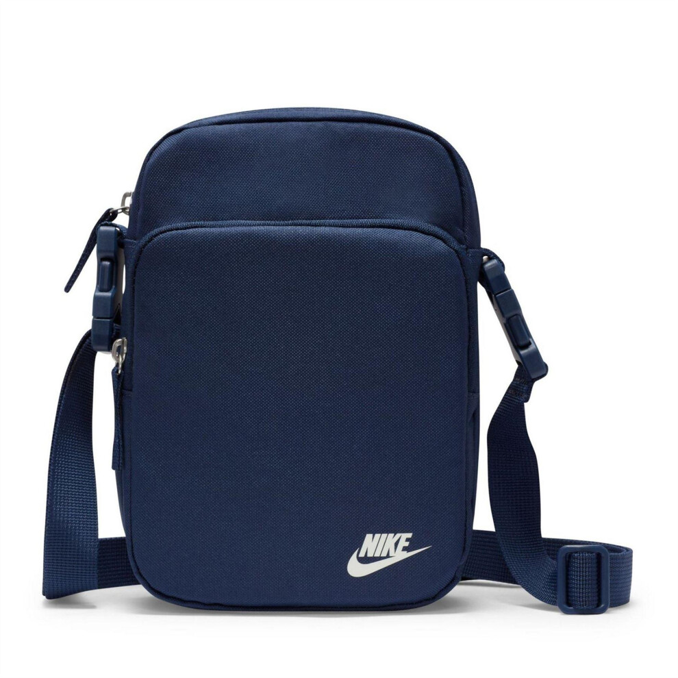 Nike (One Size, Midnight Navy) Unisex Adult Heritage Woven Crossbody Bag