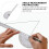 Round Head Protractor with Swing Arm 1 Piece 8