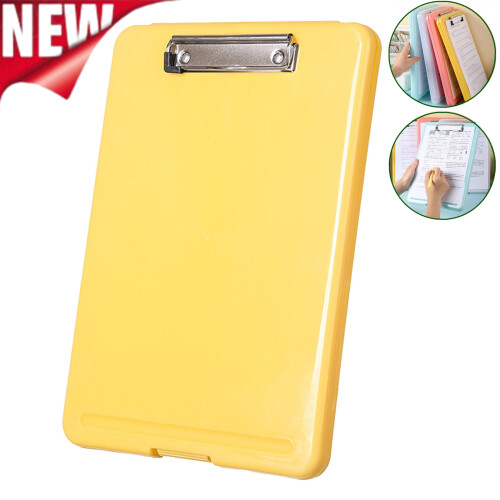 Clipboard 8.5"x11" with Storage and Pen Holder Heavy-Duty