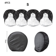 Car Tire Cover RV Spare Tire Protective Cover 4 Pack