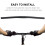Aluminum Alloy Handlebar 25.4mm Straight MTB 4