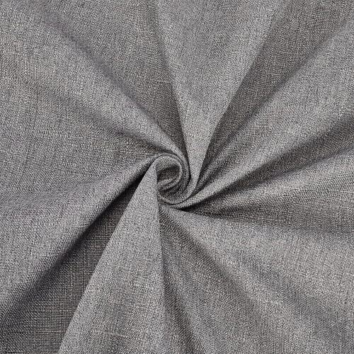 Faux Cotton Linen Sofa Fabric Grey 55x19.7 in 1 mm 1
