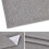 Faux Cotton Linen Sofa Fabric Grey 55x19.7 in 1 mm 3