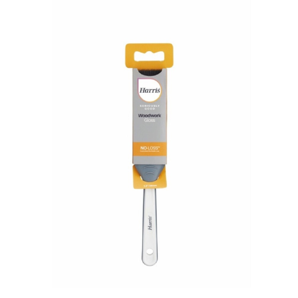 B&Q - Seriously Good Woodwork Gloss Paint Brush White/black (38mm) - Image 2