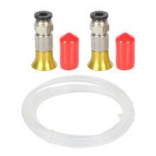 PC4-M6 Pneumatic Straight Connector 3D Printer Parts Filament Dryer Box with 2.5x4mm PTFE Tube M6 Feed Fitting Coupler