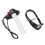 Motorcycle Twist Throttle Grip with Cable Black 1