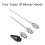 Scuba Diving Air Nozzle Diving Nozzle Equipment Cleaning Push Tip Quick Cleaning Gear Tools 6