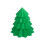 Christmas Tree Trailer Hitch Ball Cover 3D Printed 1