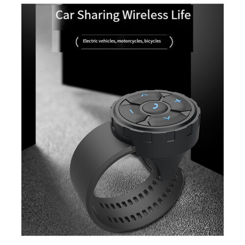 Wireless Controller Button Universal  Wireless Remote -Compatible for Earphone Motorcycle/Bike 2