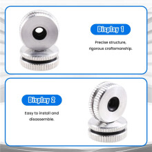 3Pair Alloy Grommet for Heli Canopy Silver Fit 450/500/600/700 for RC Model Airplane Accessories