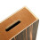Compact Portable Travel Box Drum Ebony Wood Flat Hand Drum with Adjustable Strap Percussion Instrument 4