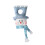 Ocean Style Blue Lighted Snowman LED Door Decor 1
