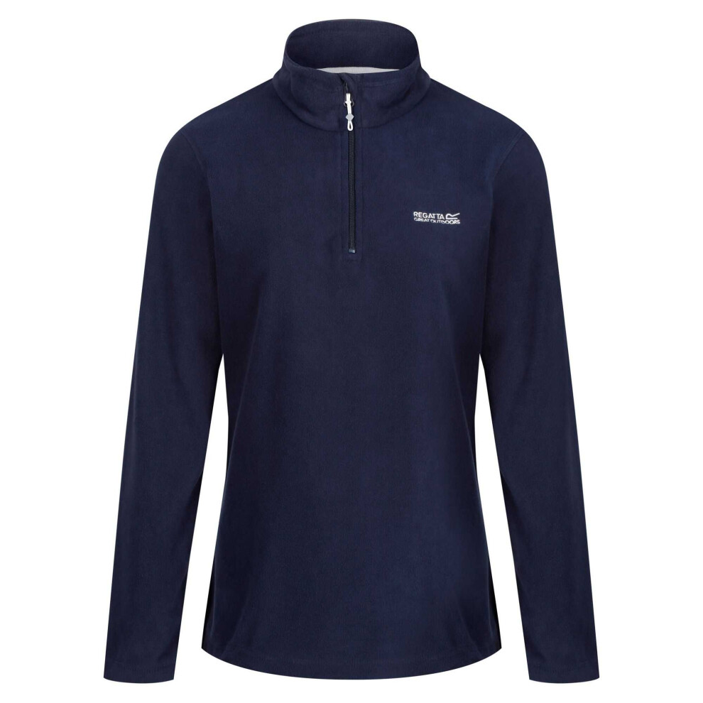 Regatta Women's Great Outdoors Sweetheart 1/4 Zip Fleece Top - Navy - 12 - Navy - 100% Polyester - Image 3