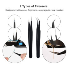 27 PCS 3D Printer Nozzle Cleaning Kit MK8 Brass Nozzles 5-in-1 Wrench Tweezers and Brushes 3D Printing Maintenance Tools