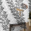 Sheer Curtains Black & White Leaf Design 52x96 Inch Light 5