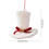 Christmas Hat Ornaments White Tree Pendants 3