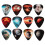 Space Double Sided Guitar Picks Set of 12 1