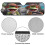 Foldable Hippie Frog Windshield Sun Shade Aluminum Foil 1 pc 6