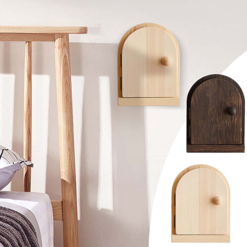Solid Wood Wall-Mounted Socket Cover Frame