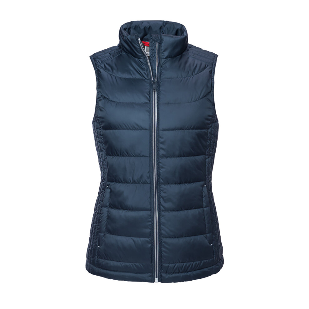Russell (M, French Navy) Womens/Ladies Nano Padded Bodywarmer