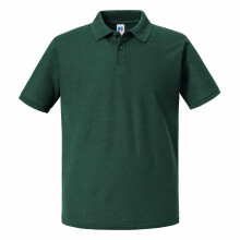 (L, Bottle Green) Russell Mens Authentic Eco Polo Shirt