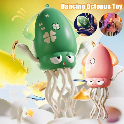 Dancing Auto-Sensing Obstacle Avoidance Electronic Pet with Music and Light Rechargeable Interactive Toy Gifts 2
