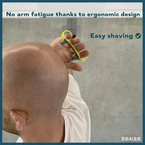 Bald Head Shaver Dual Blade Manual Razor for Men 1