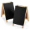Double-Sided Blackboard Mobile Billboard for Restaurant 4